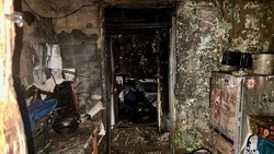 В Будённовске ликвидировали пожар в многоквартирном доме