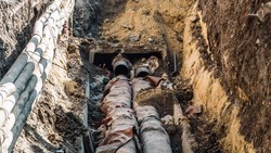 Капремонт трубопровода по улице Гирченко в Будённовске завершат летом 2022 года