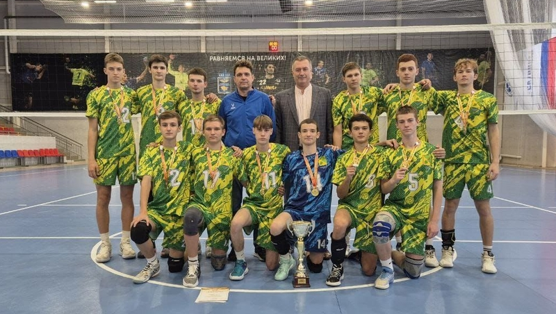 Будённовские волейболисты завоевали золото на первенстве Ставрополья