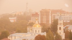 Пыльная буря надвигается на восточные территории Ставрополья