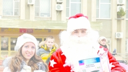 В Буденновске состоялся парад Дедов Морозов