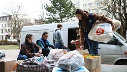 В столице Ставрополья собрали более двух тонн гуманитарной помощи для беженцев из ЛНР и ДНР
