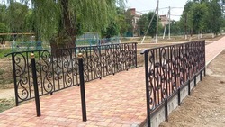 300 метров тротуара обновили в селе Будённовского округа