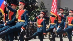 Парад, посвящённый 80-й годовщине Великой Победы прошёл в Будённовске