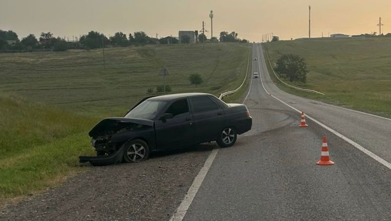 Автомобилист в состоянии опьянения попал в ДТП в Будённовском округе