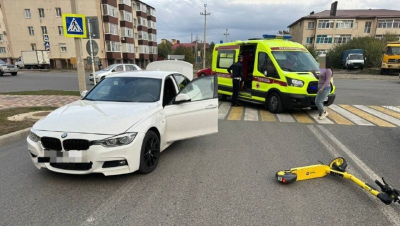 Житель Будённовска на BMW сбил 18-летнего самокатчика в Ставрополе
