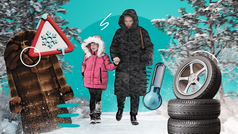 Носить нескользящую обувь, проверять машину, обходить карнизы зданий: как будённовцам обезопасить себя в непогоду