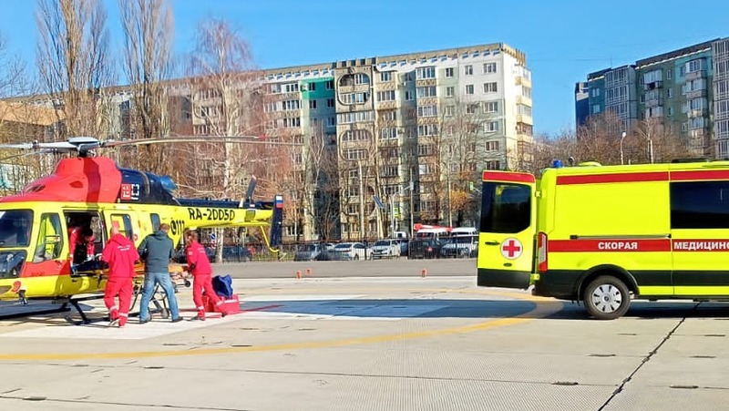 Санавиация на Ставрополье помогла спасти жизнь пострадавшему в ДТП