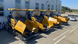 Автопарк спецтехники Ставрополья пополнился новыми асфальтоукладчиками