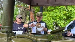 Полевую кухню и концерт организовали в Будённовске 9 мая