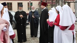 Епископ Николай Пашков проверил ход строительства нового храма в селе Прасковея