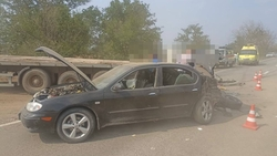 Пассажир иномарки попал в больницу Будённовска после дорожной аварии