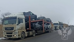 Партию иномарок на 200 млн рублей задержали на Ставрополье