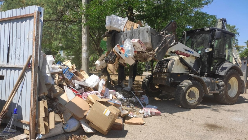 В Будённовске вывезли 21,5 тонн мусора из микрорайонов