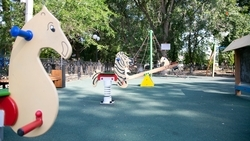 Новую детскую площадку открыли в селе Новая Жизнь