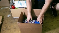 Около 100 кг посылок передали в зону СВО жители села Архангельского