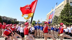 Ещё 100 школьников Прикумья стали юнармейцами