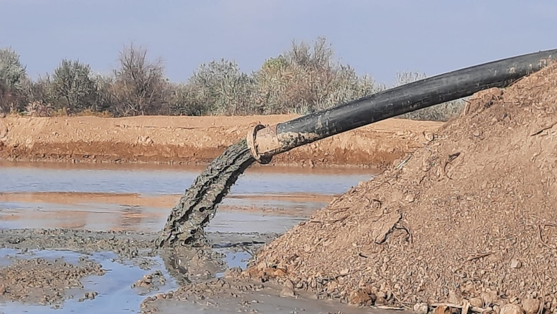 Работы по очистке водоёма в селе Родыки на Ставрополье завершат в ноябре