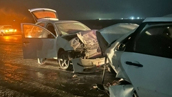 Три человека пострадали в аварии в Будённовском округе