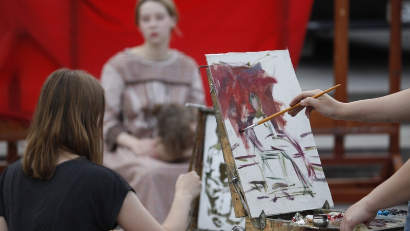 Многодетная мама пришла работать в ДК Покойного как земский работник культуры