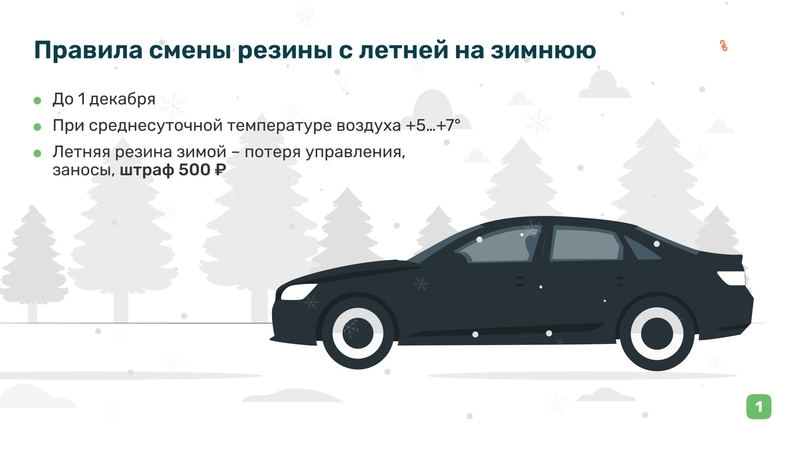 Когда «переобуваться»?