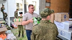 Жители Будённовского округа отправили в зону СВО очередной груз