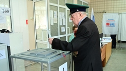 99-летний житель Буденновска проголосовал на выборах губернатора Ставрополья