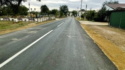 Три улицы заасфальтировали в селе Стародубском