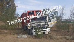 Смертельное ДТП со столкновением грузовиков произошло в Будённовском округе