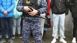 В Будённовске на территории нефтебазы проходят плановые учения силовых структур