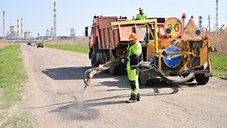 В Будённовске стартовали работы по ямочному ремонту дорог